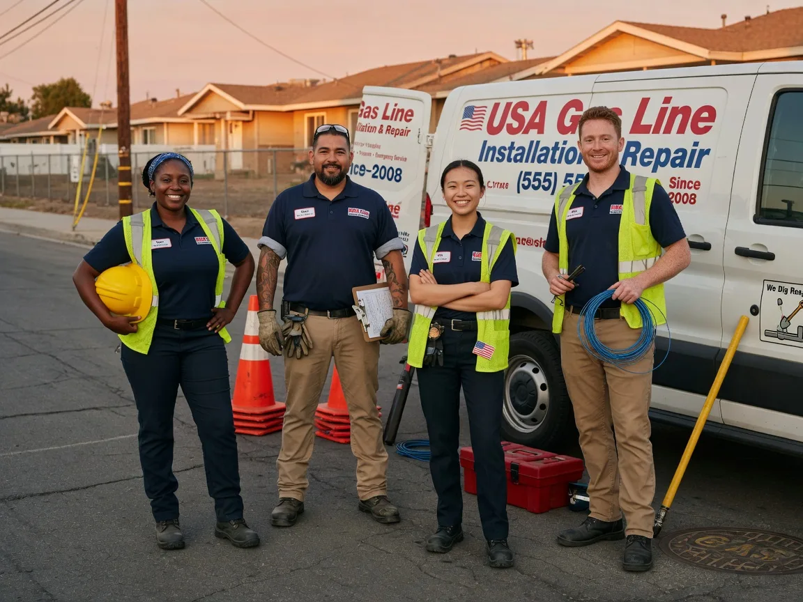 Gas Line Installation company in Edgewood, IL